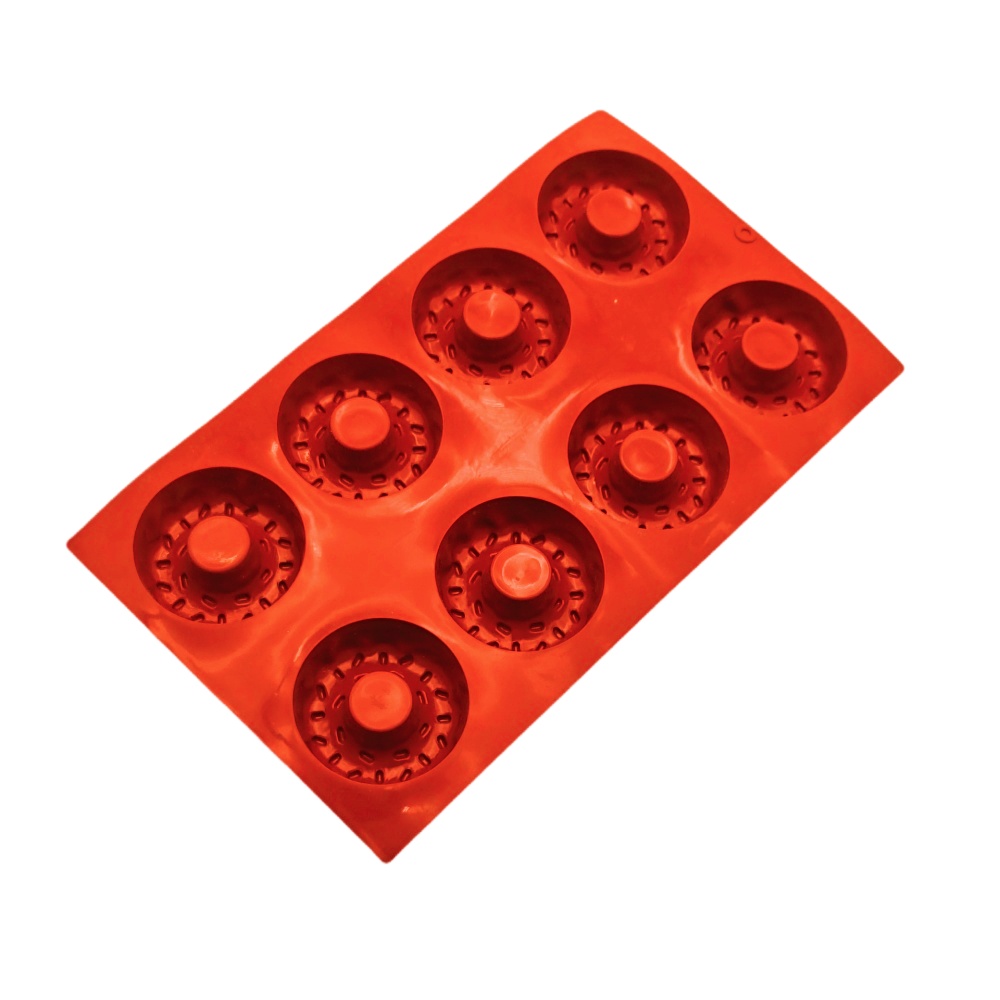 8-Loch Silikon-Donutform mit V – Donut Mold Silicone Bewertung und Preis